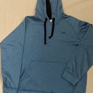 Men's Blue Pullover Hoodie